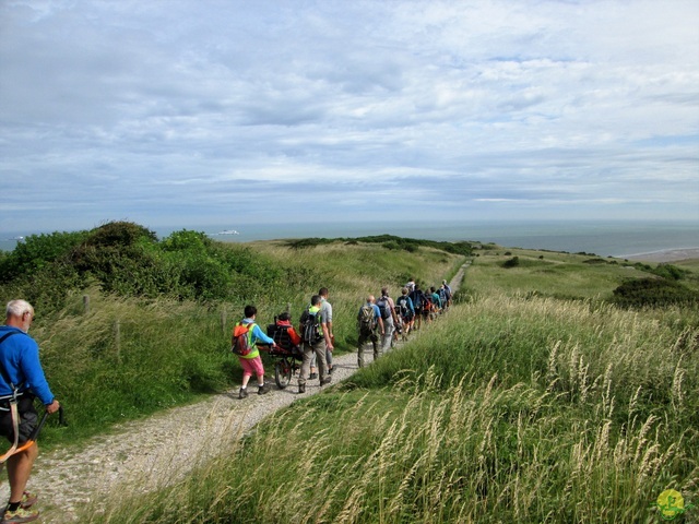 Randonnée joëlettes à Escalles