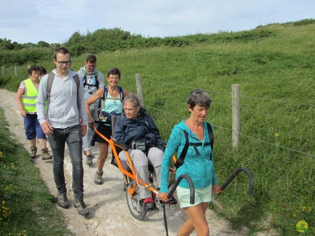 Randonnée joëlettes à Escalles