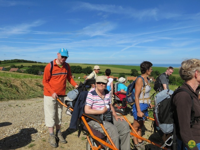 Randonnée joëlettes à Escalles