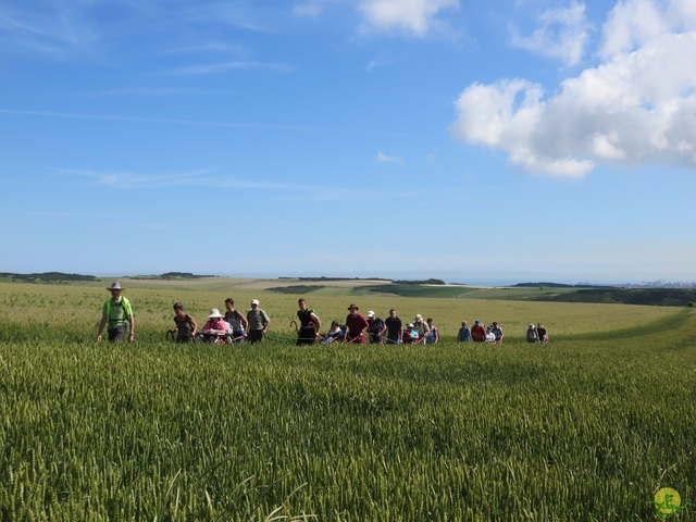 Randonnée joëlettes à Escalles