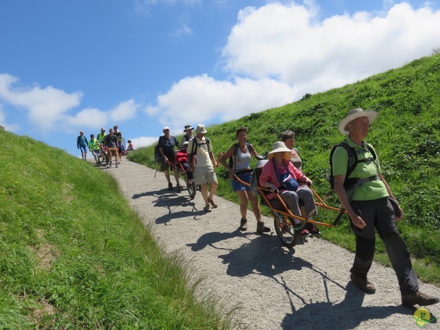 Randonnée joëlettes à Escalles