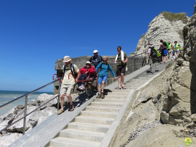 Randonnée joëlettes à Escalles