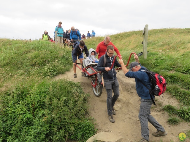 Randonnée joëlettes à Escalles