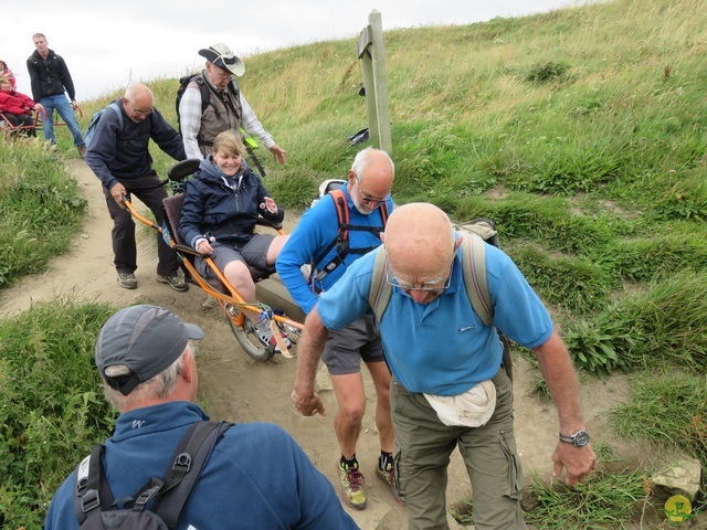 Randonnée joëlettes à Escalles