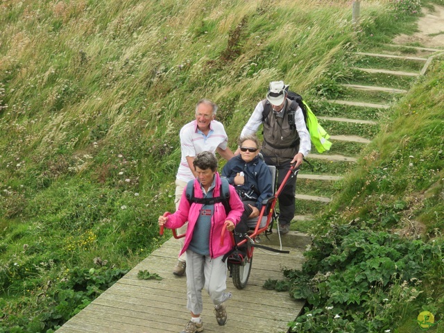 Randonnée joëlettes à Escalles