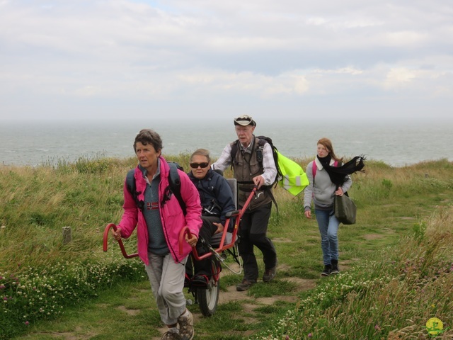 Randonnée joëlettes à Escalles