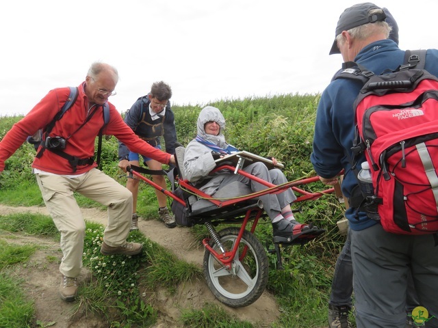 Randonnée joëlettes à Escalles