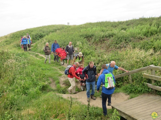 Randonnée joëlettes à Escalles