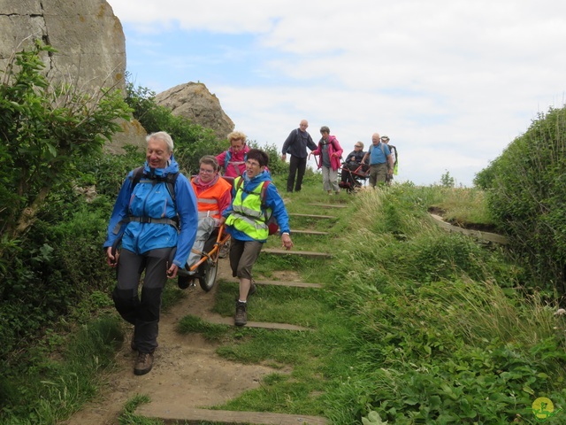 Randonnée joëlettes à Escalles