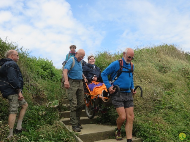 Randonnée joëlettes à Escalles