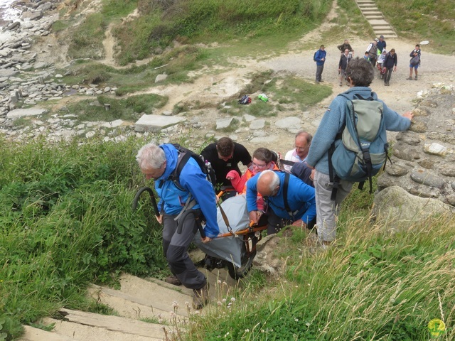 Randonnée joëlettes à Escalles