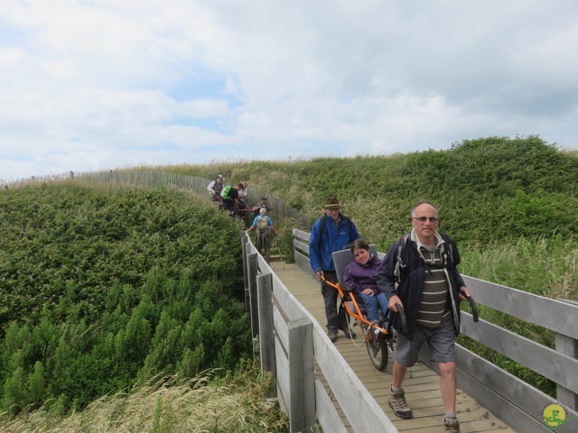 Randonnée joëlettes à Escalles