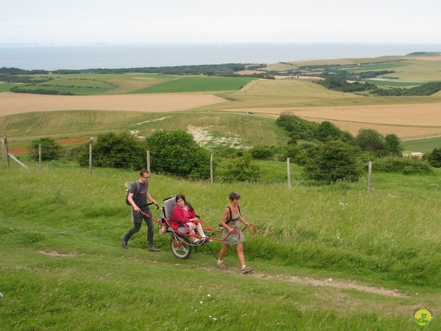 Randonnée joëlettes à Escalles