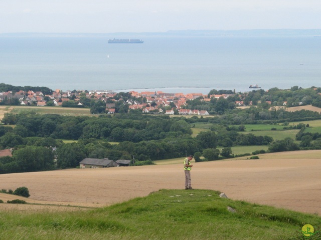 Randonnée joëlettes à Escalles