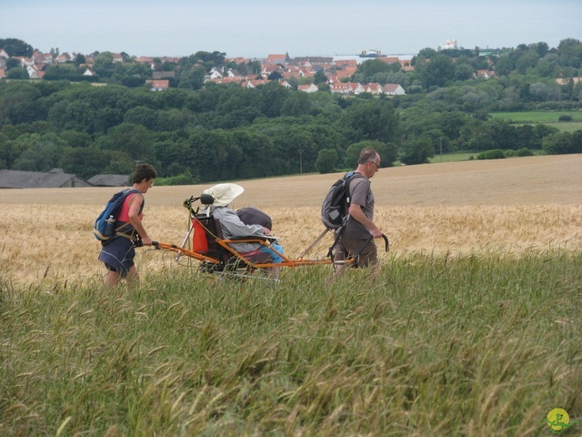 Randonnée joëlettes à Escalles