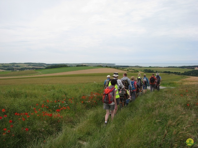 Randonnée joëlettes à Escalles