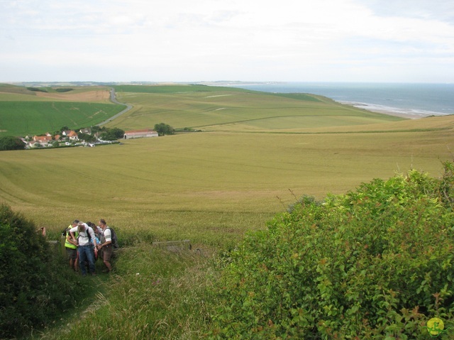 Randonnée joëlettes à Escalles