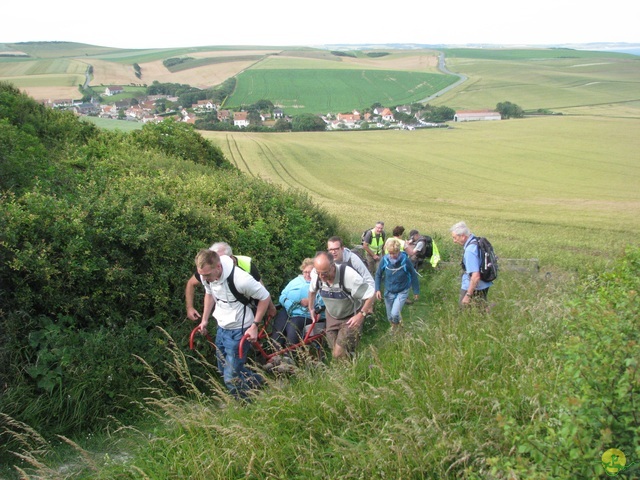 Randonnée joëlettes à Escalles