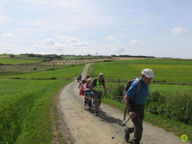 Randonnée joëlettes à Escalles