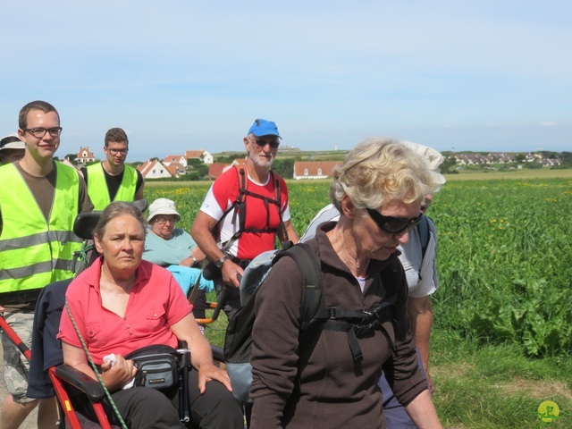 Randonnée joëlettes à Escalles