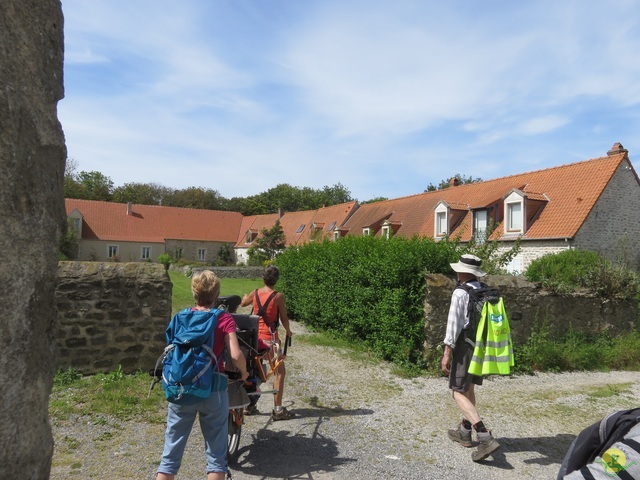 Randonnée joëlettes à Escalles