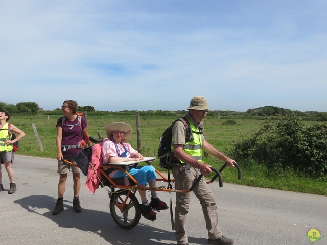 Randonnée joëlettes à Escalles