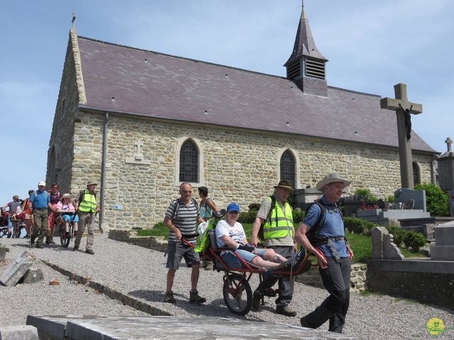 Randonnée joëlettes à Escalles