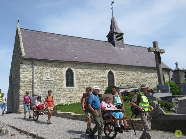 Randonnée joëlettes à Escalles