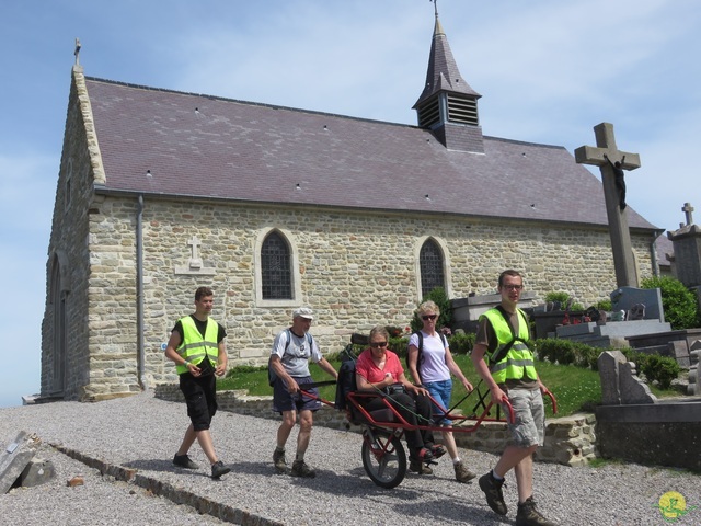 Randonnée joëlettes à Escalles