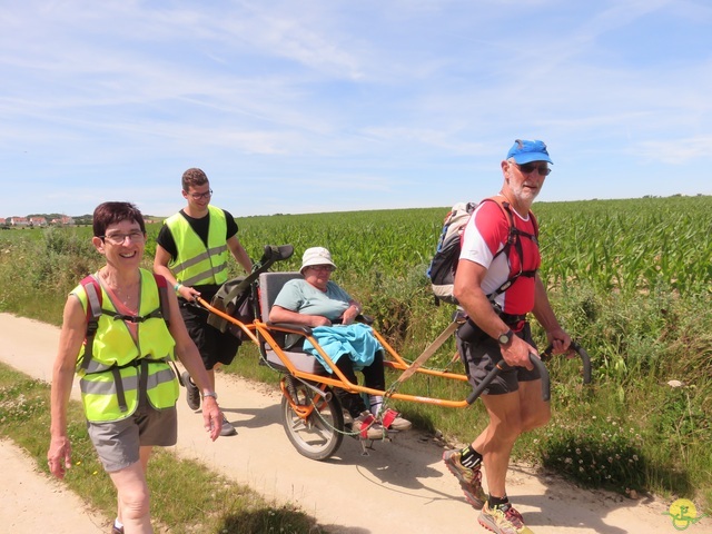 Randonnée joëlettes à Escalles