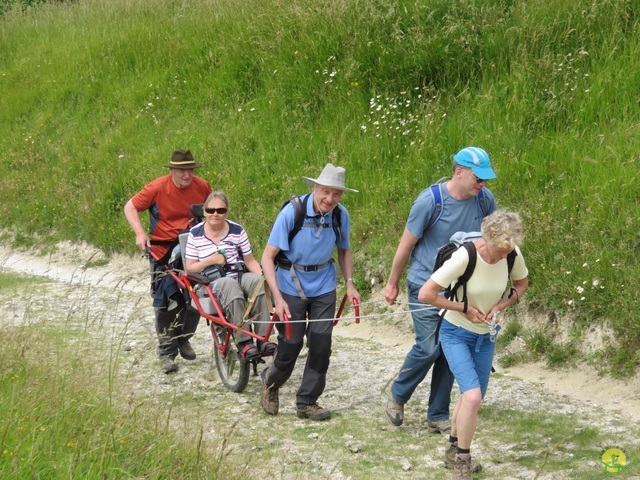 Randonnée joëlettes à Escalles