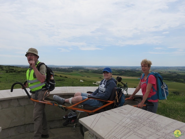 Randonnée joëlettes à Escalles