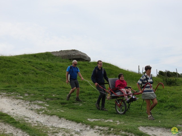 Randonnée joëlettes à Escalles