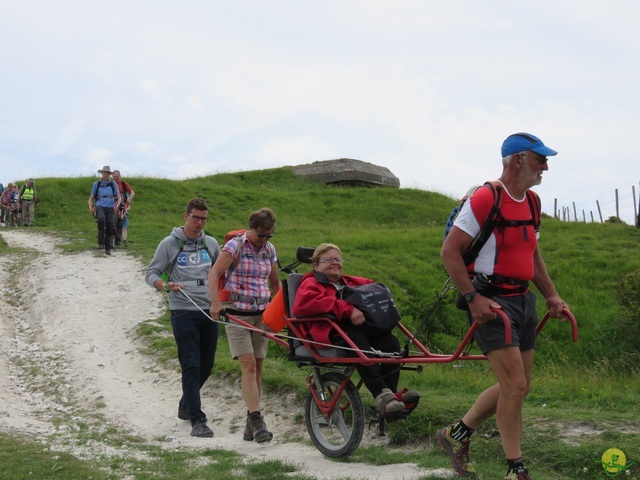 Randonnée joëlettes à Escalles