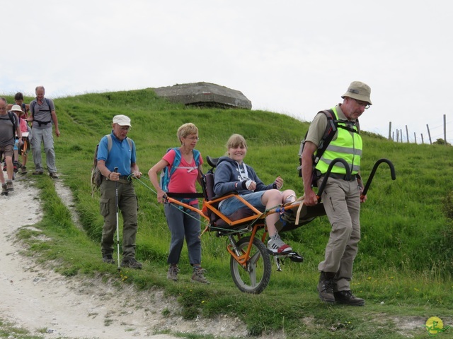 Randonnée joëlettes à Escalles