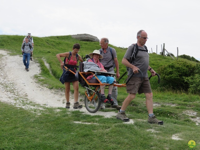 Randonnée joëlettes à Escalles