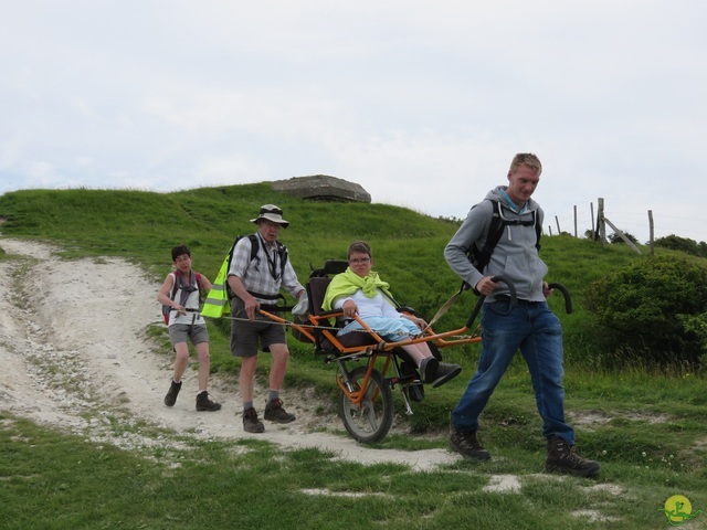 Randonnée joëlettes à Escalles