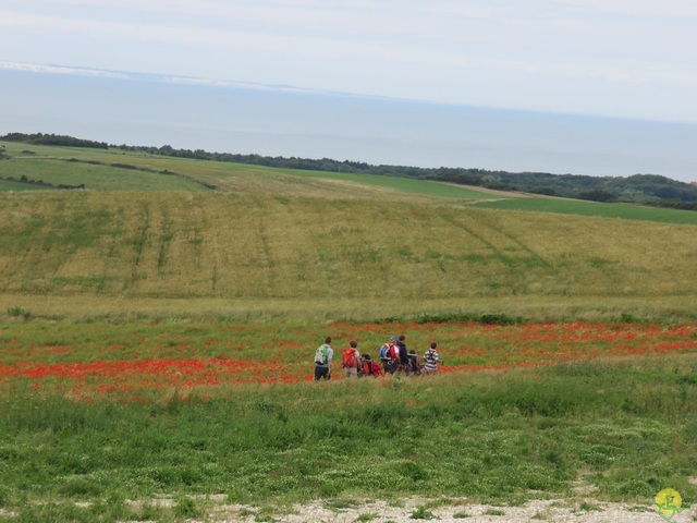 Randonnée joëlettes à Escalles