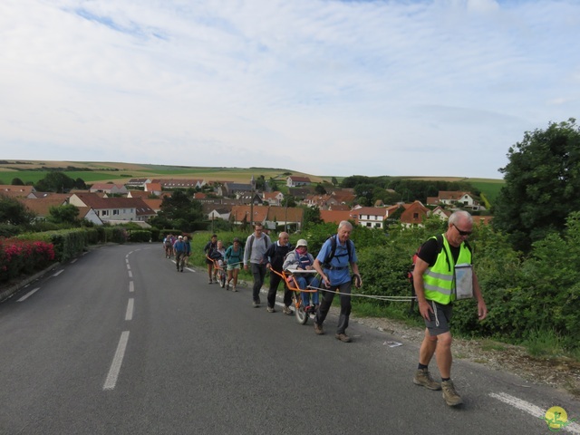 Randonnée joëlettes à Escalles