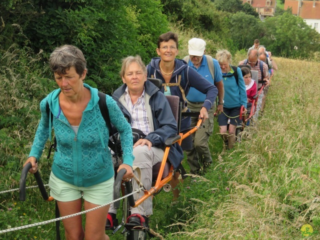 Randonnée joëlettes à Escalles