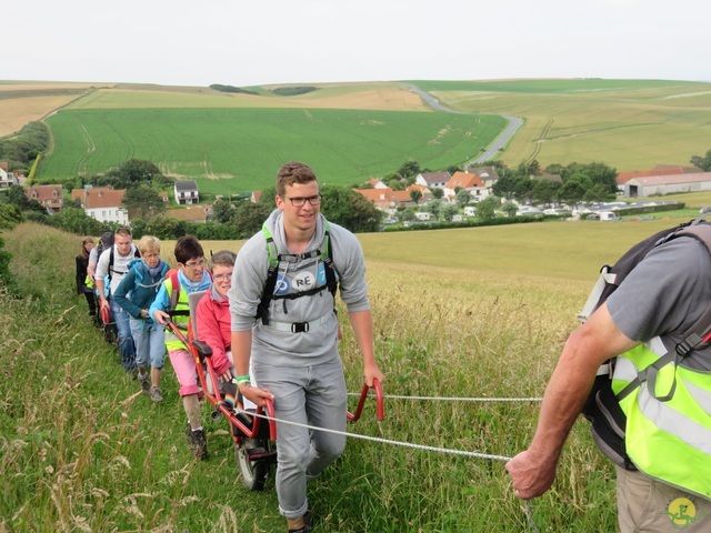 Randonnée joëlettes à Escalles