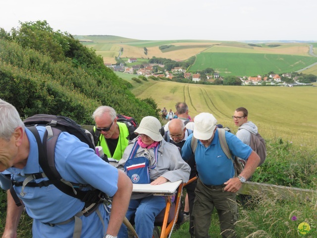 Randonnée joëlettes à Escalles