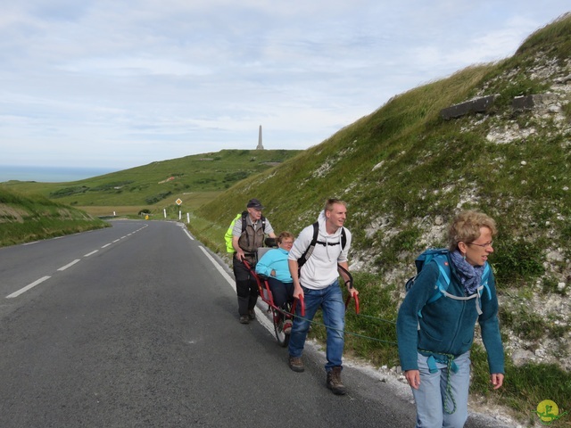 Randonnée joëlettes à Escalles