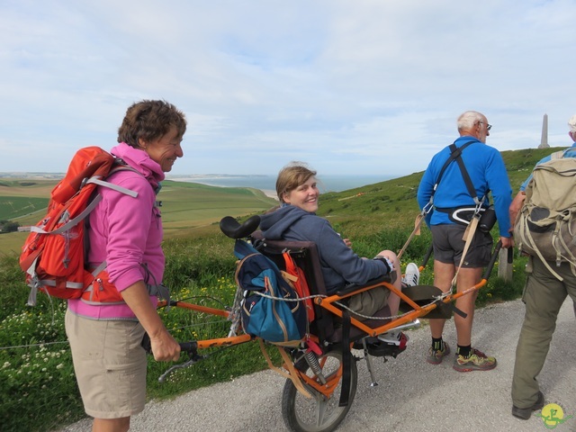 Randonnée joëlettes à Escalles