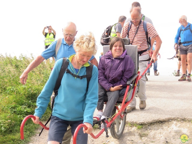 Randonnée joëlettes à Escalles