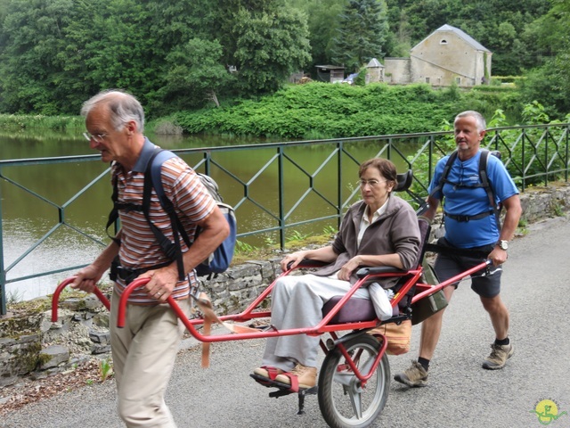 Randonnée joëlettes à Marbehan