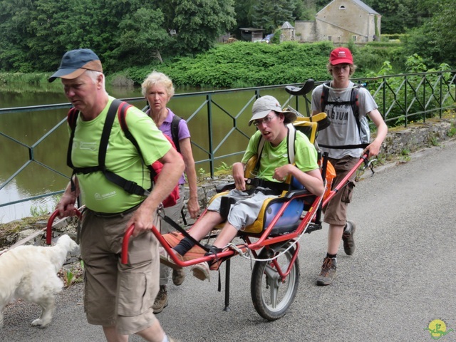 Randonnée joëlettes à Marbehan