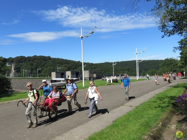 Randonnée joëlettes à La Gileppe