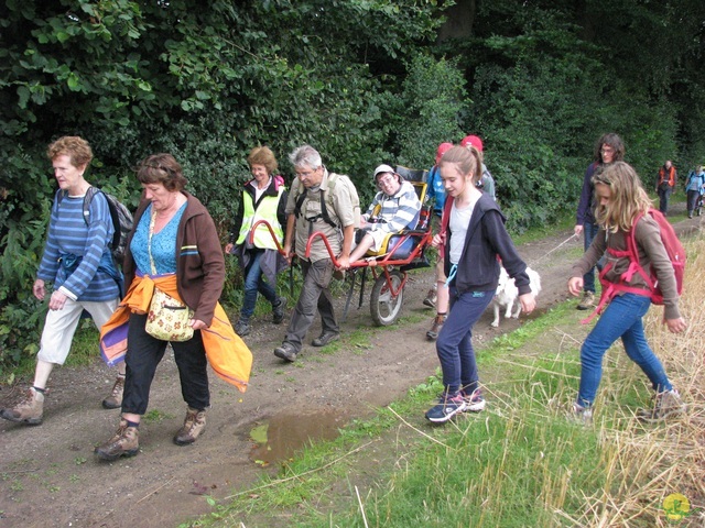 Randonnée joëlettes à Boninne