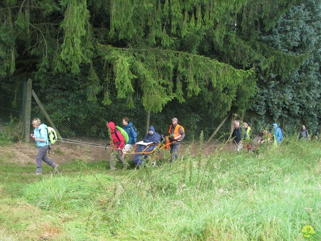 Randonnée joëlettes à Boninne